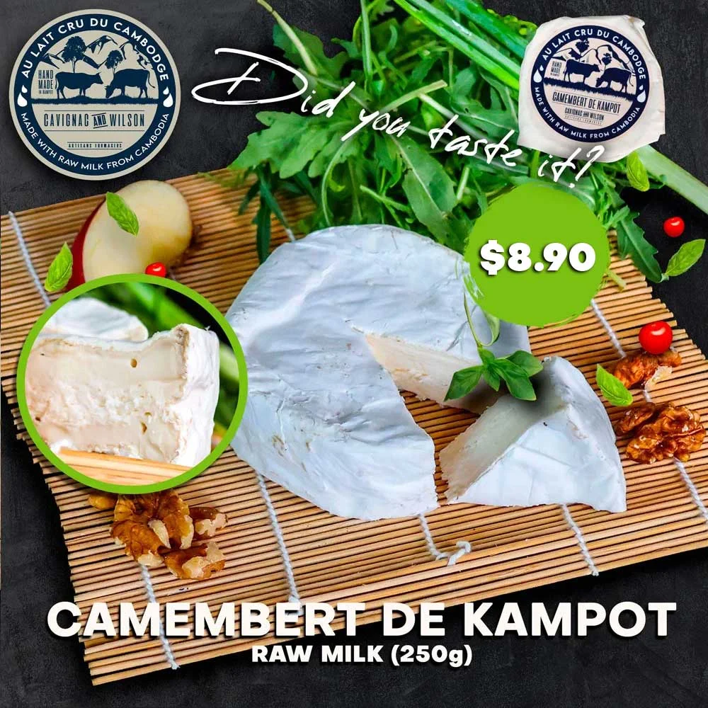 Camembert de Kampot - Cavignac & Wilson Fromage Cambodge