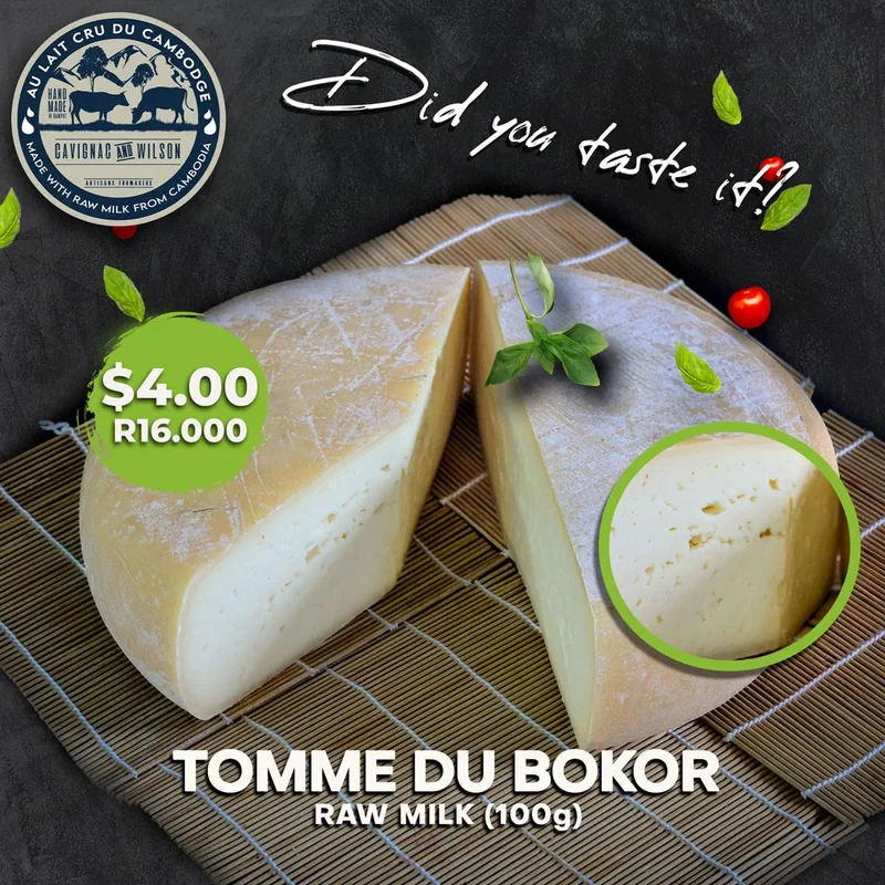 Tomme Bokor - Cavignac & Wilson Fromage Cambodge